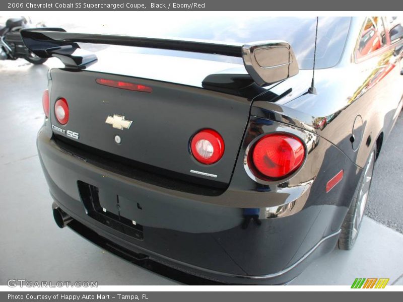 Black / Ebony/Red 2006 Chevrolet Cobalt SS Supercharged Coupe