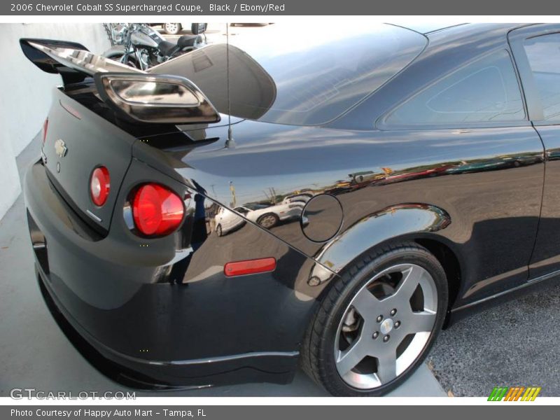 Black / Ebony/Red 2006 Chevrolet Cobalt SS Supercharged Coupe