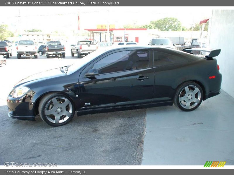 Black / Ebony/Red 2006 Chevrolet Cobalt SS Supercharged Coupe