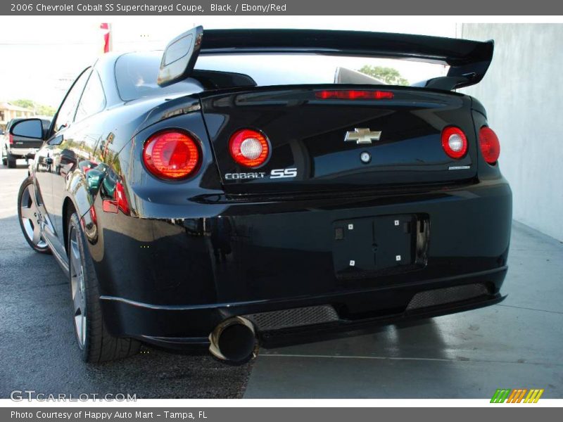 Black / Ebony/Red 2006 Chevrolet Cobalt SS Supercharged Coupe