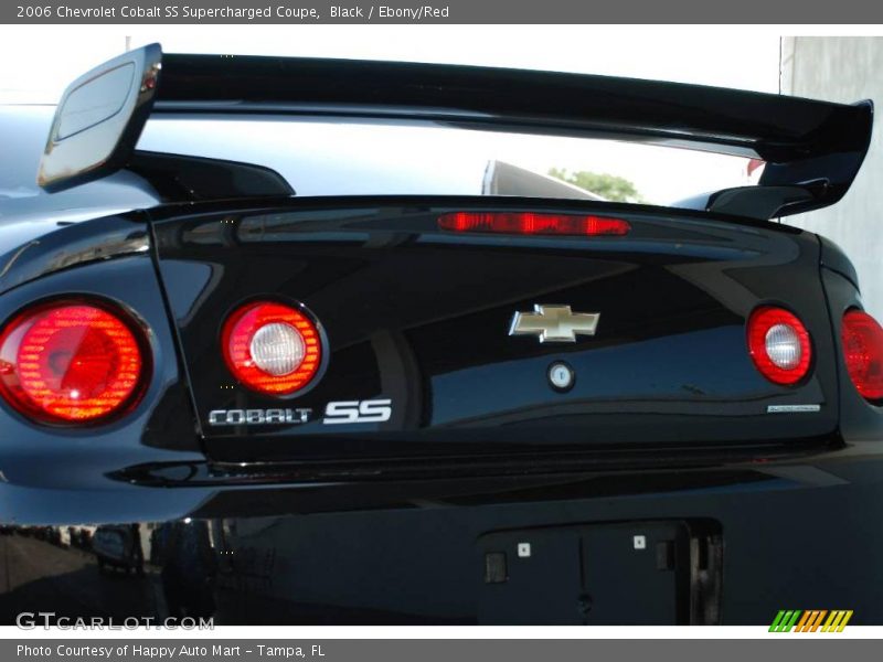 Black / Ebony/Red 2006 Chevrolet Cobalt SS Supercharged Coupe