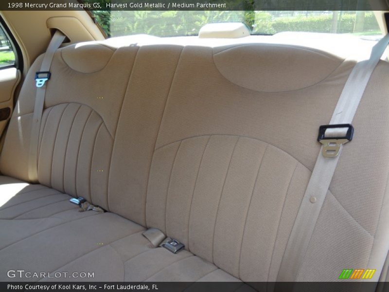 Harvest Gold Metallic / Medium Parchment 1998 Mercury Grand Marquis GS