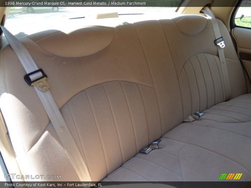 Harvest Gold Metallic / Medium Parchment 1998 Mercury Grand Marquis GS