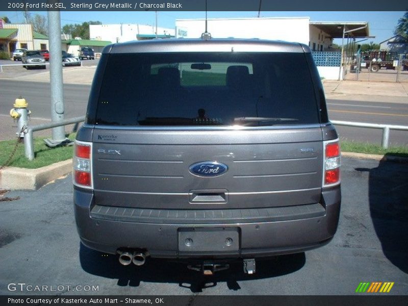 Sterling Grey Metallic / Charcoal Black 2009 Ford Flex SEL