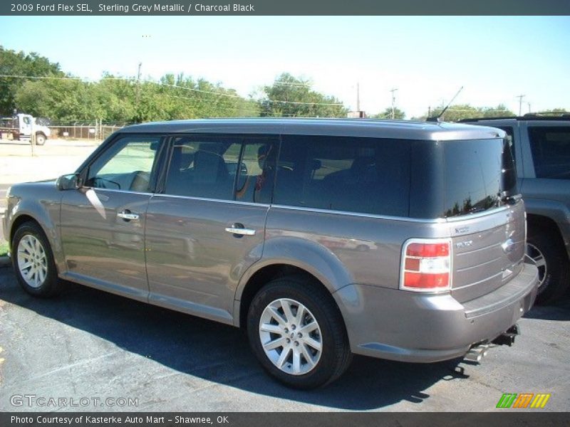 Sterling Grey Metallic / Charcoal Black 2009 Ford Flex SEL