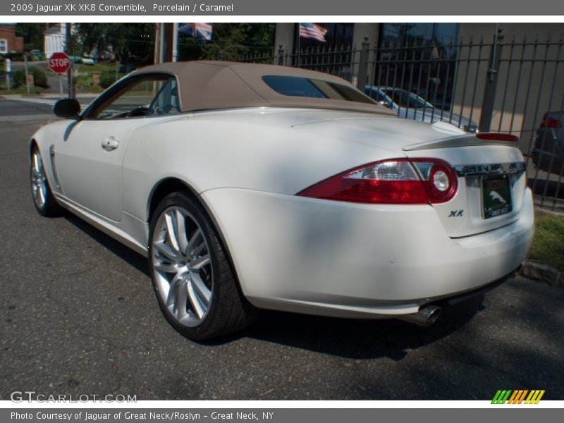 Porcelain / Caramel 2009 Jaguar XK XK8 Convertible
