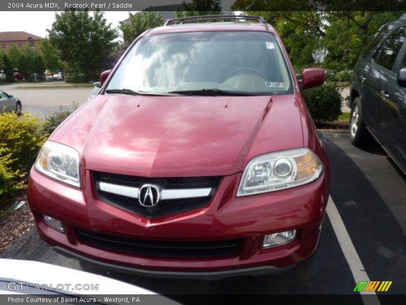 Redrock Pearl / Saddle 2004 Acura MDX