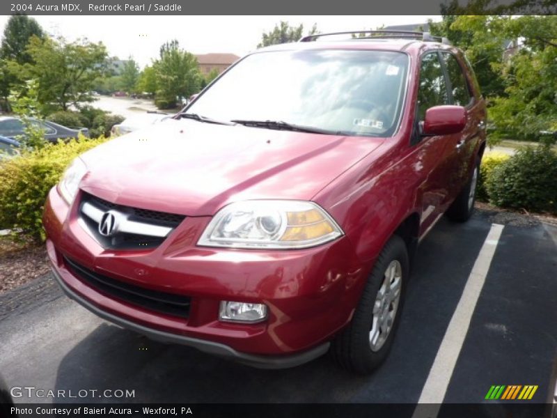 Redrock Pearl / Saddle 2004 Acura MDX