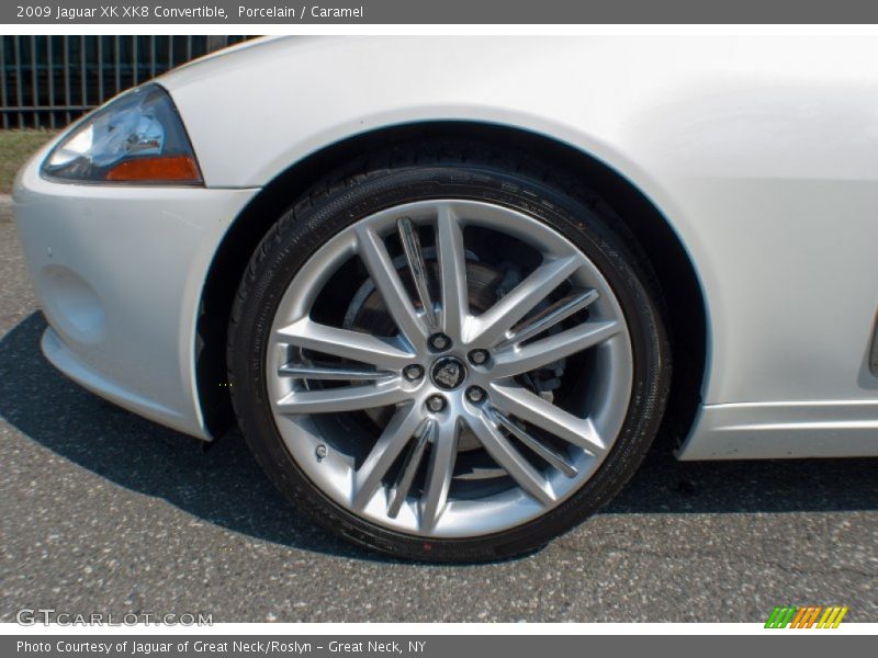 Porcelain / Caramel 2009 Jaguar XK XK8 Convertible