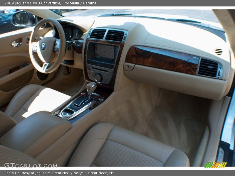 Porcelain / Caramel 2009 Jaguar XK XK8 Convertible