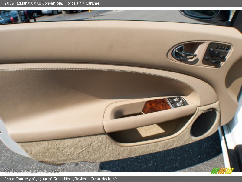 Porcelain / Caramel 2009 Jaguar XK XK8 Convertible