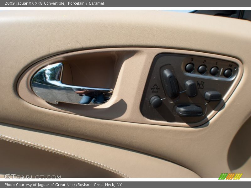Porcelain / Caramel 2009 Jaguar XK XK8 Convertible
