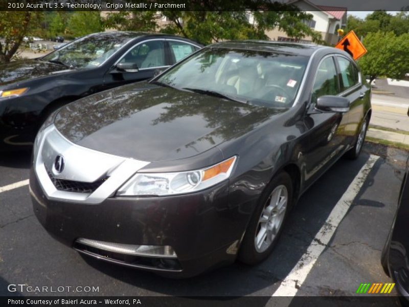 Grigio Metallic / Parchment 2010 Acura TL 3.5 Technology