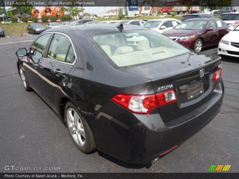 Grigio Metallic / Parchment 2010 Acura TSX Sedan
