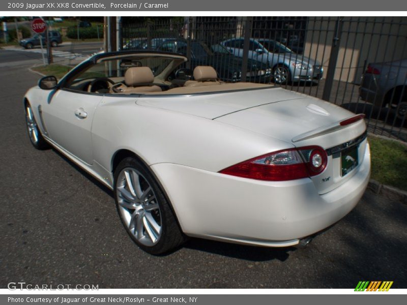 Porcelain / Caramel 2009 Jaguar XK XK8 Convertible