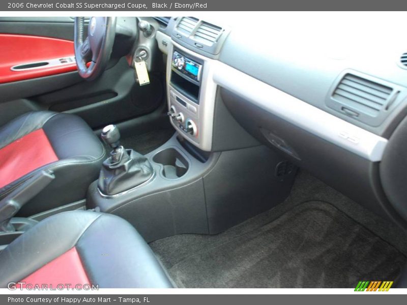 Black / Ebony/Red 2006 Chevrolet Cobalt SS Supercharged Coupe