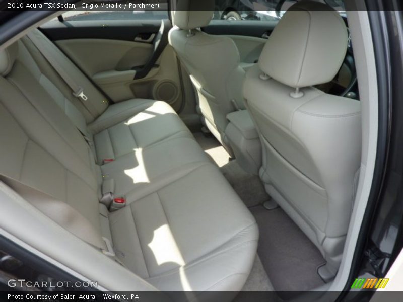 Grigio Metallic / Parchment 2010 Acura TSX Sedan