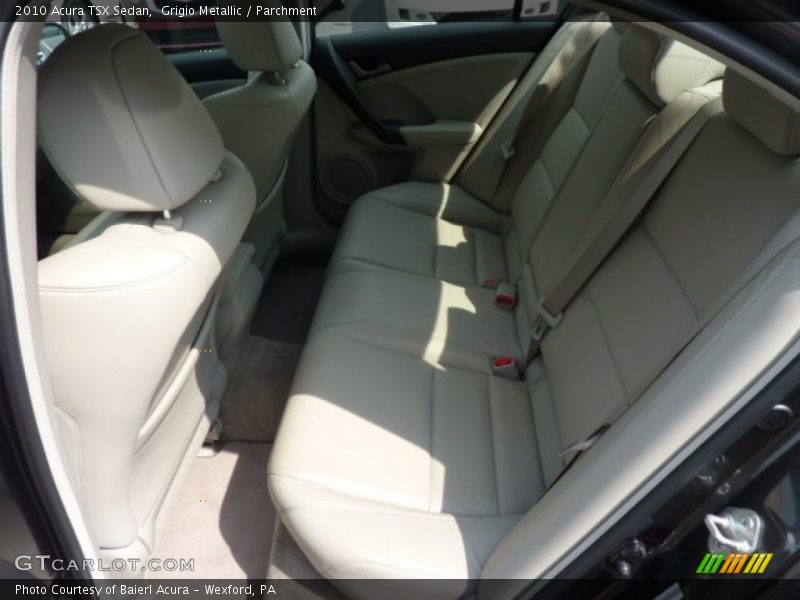 Grigio Metallic / Parchment 2010 Acura TSX Sedan