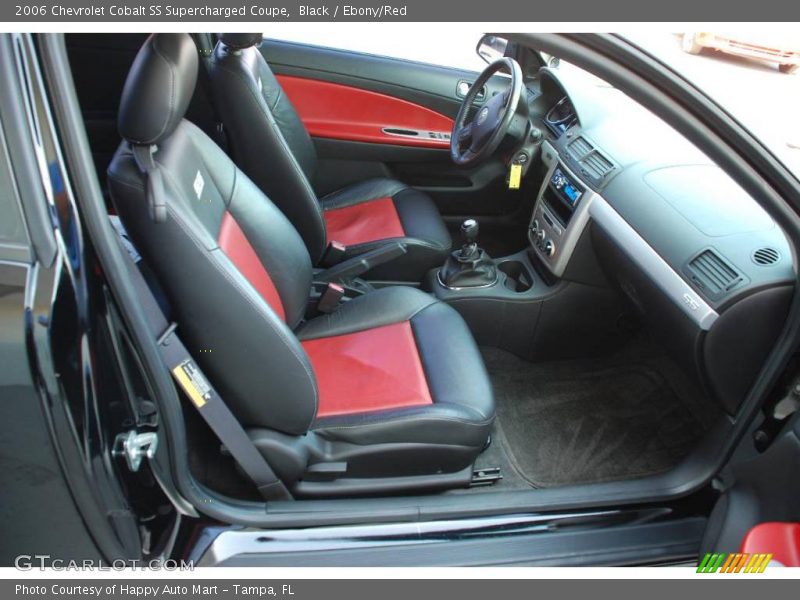 Black / Ebony/Red 2006 Chevrolet Cobalt SS Supercharged Coupe