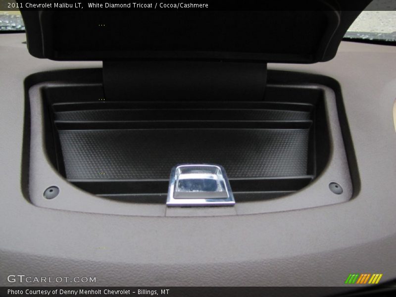White Diamond Tricoat / Cocoa/Cashmere 2011 Chevrolet Malibu LT