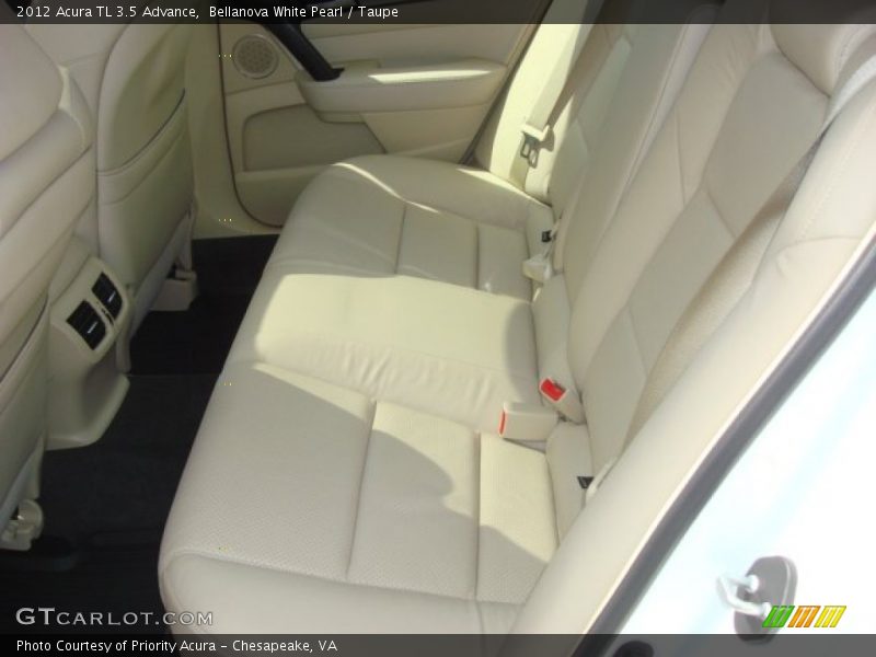 Bellanova White Pearl / Taupe 2012 Acura TL 3.5 Advance