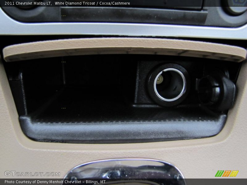White Diamond Tricoat / Cocoa/Cashmere 2011 Chevrolet Malibu LT