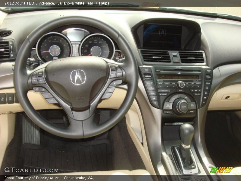Bellanova White Pearl / Taupe 2012 Acura TL 3.5 Advance