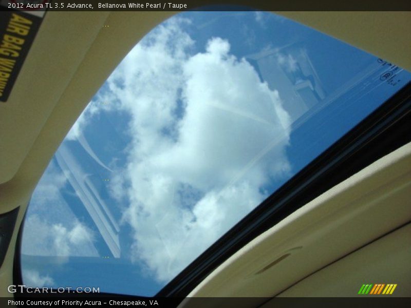Bellanova White Pearl / Taupe 2012 Acura TL 3.5 Advance