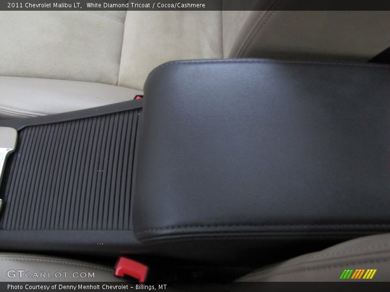 White Diamond Tricoat / Cocoa/Cashmere 2011 Chevrolet Malibu LT