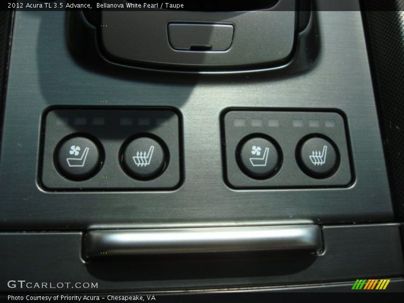Bellanova White Pearl / Taupe 2012 Acura TL 3.5 Advance