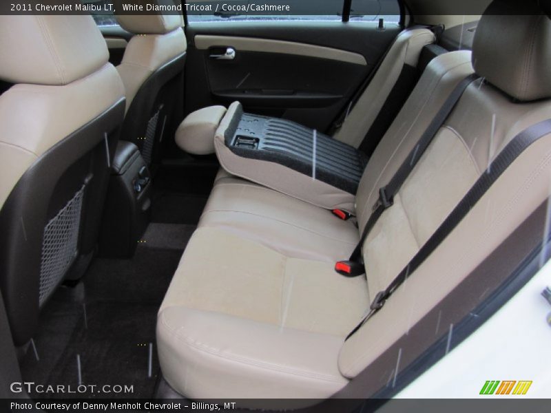 White Diamond Tricoat / Cocoa/Cashmere 2011 Chevrolet Malibu LT