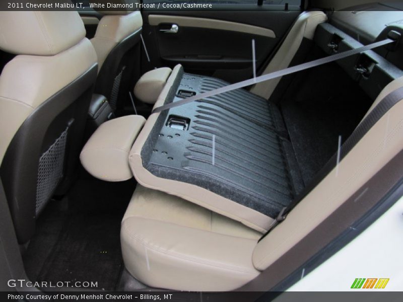 White Diamond Tricoat / Cocoa/Cashmere 2011 Chevrolet Malibu LT
