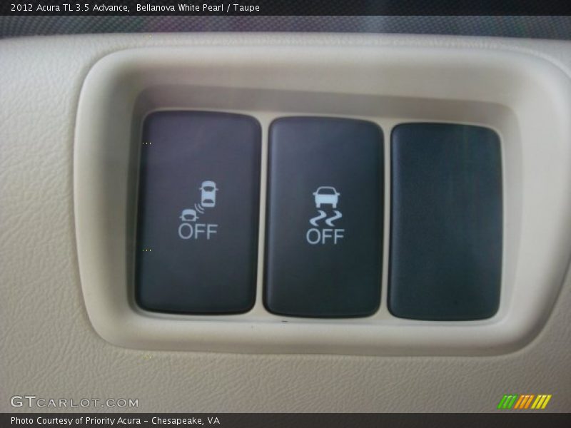 Bellanova White Pearl / Taupe 2012 Acura TL 3.5 Advance