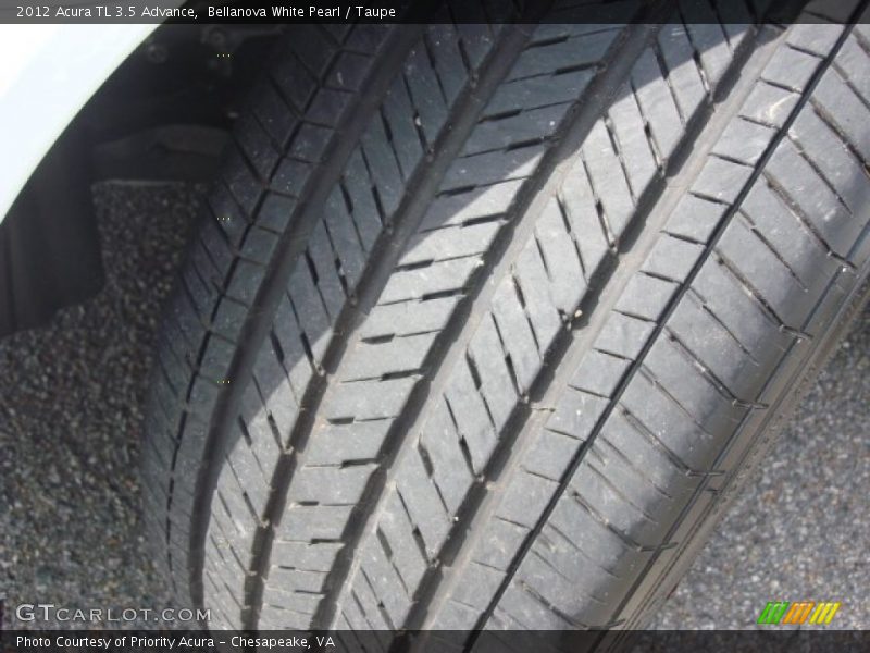 Bellanova White Pearl / Taupe 2012 Acura TL 3.5 Advance
