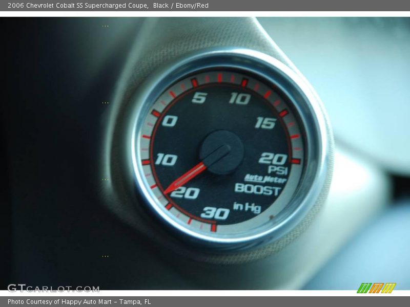 Black / Ebony/Red 2006 Chevrolet Cobalt SS Supercharged Coupe