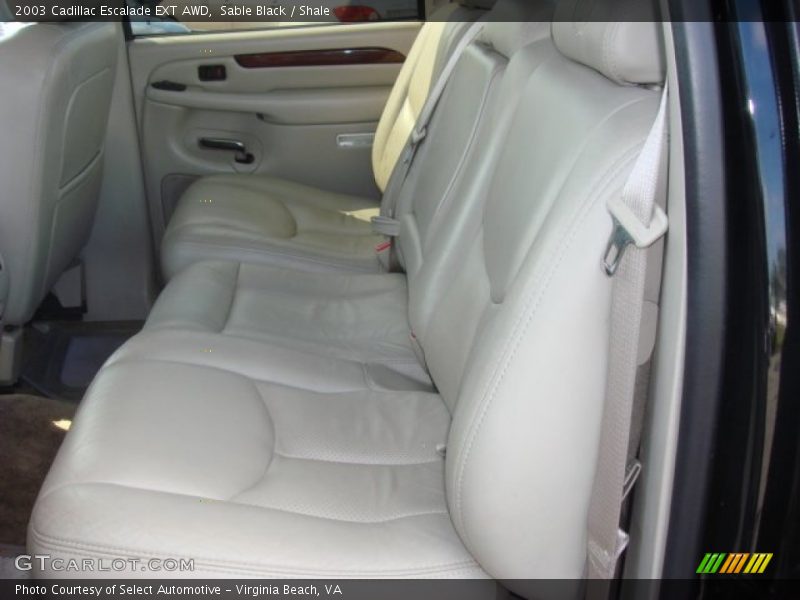 Sable Black / Shale 2003 Cadillac Escalade EXT AWD