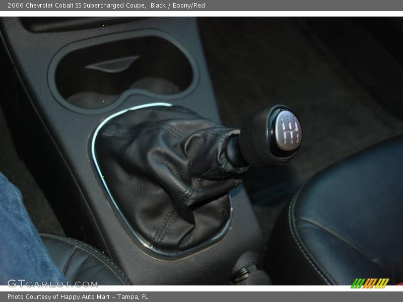 Black / Ebony/Red 2006 Chevrolet Cobalt SS Supercharged Coupe