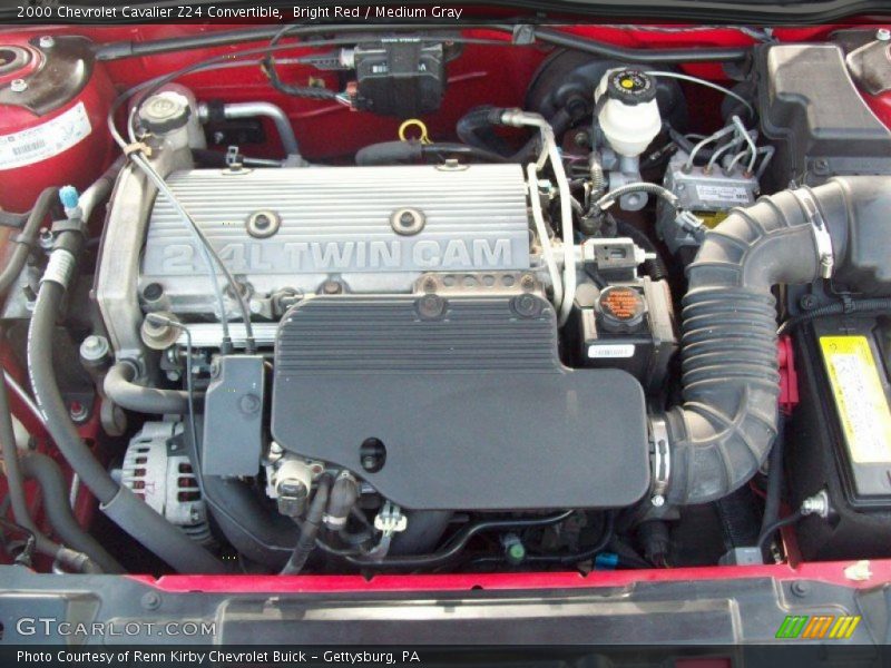  2000 Cavalier Z24 Convertible Engine - 2.4 Liter DOHC 16-Valve 4 Cylinder