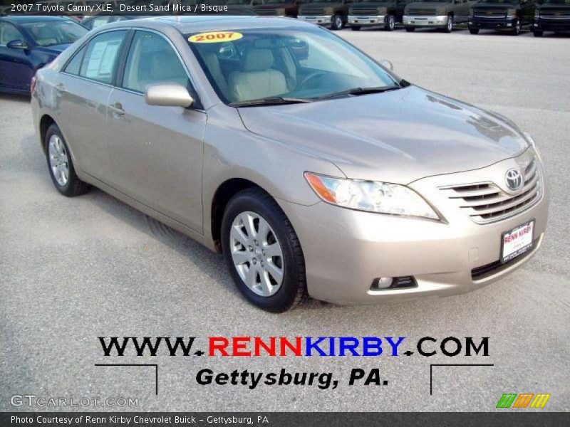 Desert Sand Mica / Bisque 2007 Toyota Camry XLE
