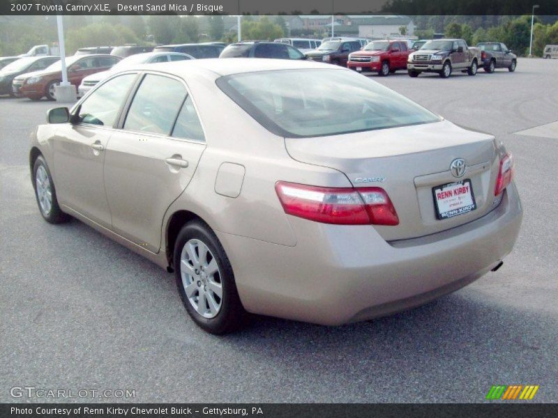 Desert Sand Mica / Bisque 2007 Toyota Camry XLE