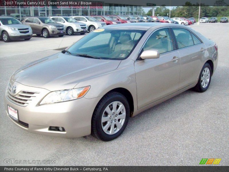 Desert Sand Mica / Bisque 2007 Toyota Camry XLE