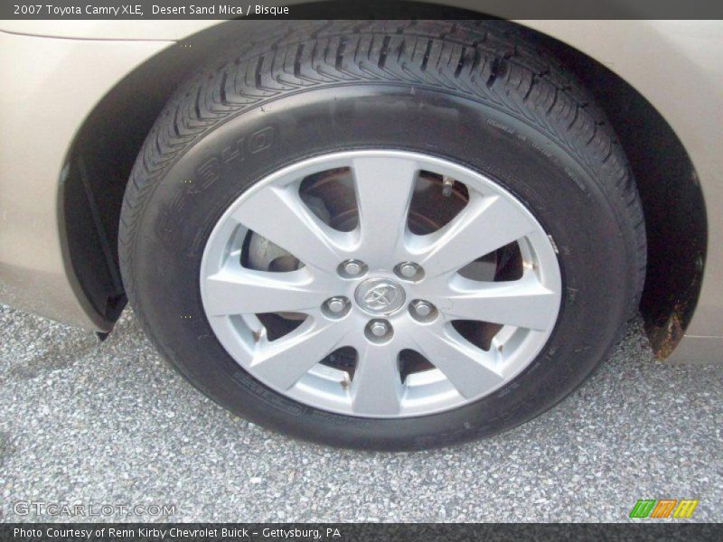 Desert Sand Mica / Bisque 2007 Toyota Camry XLE