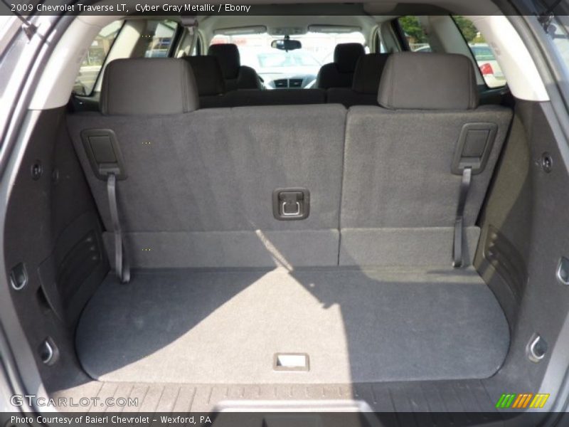 Cyber Gray Metallic / Ebony 2009 Chevrolet Traverse LT