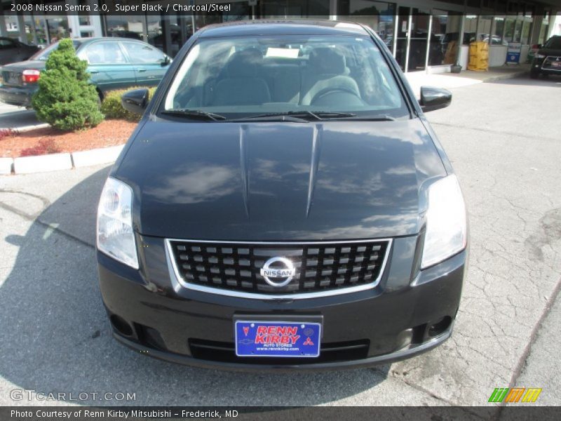 Super Black / Charcoal/Steel 2008 Nissan Sentra 2.0