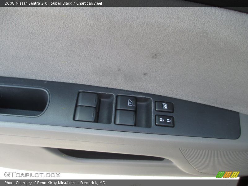 Super Black / Charcoal/Steel 2008 Nissan Sentra 2.0