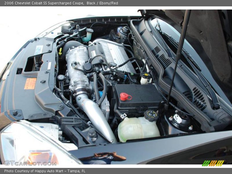 Black / Ebony/Red 2006 Chevrolet Cobalt SS Supercharged Coupe