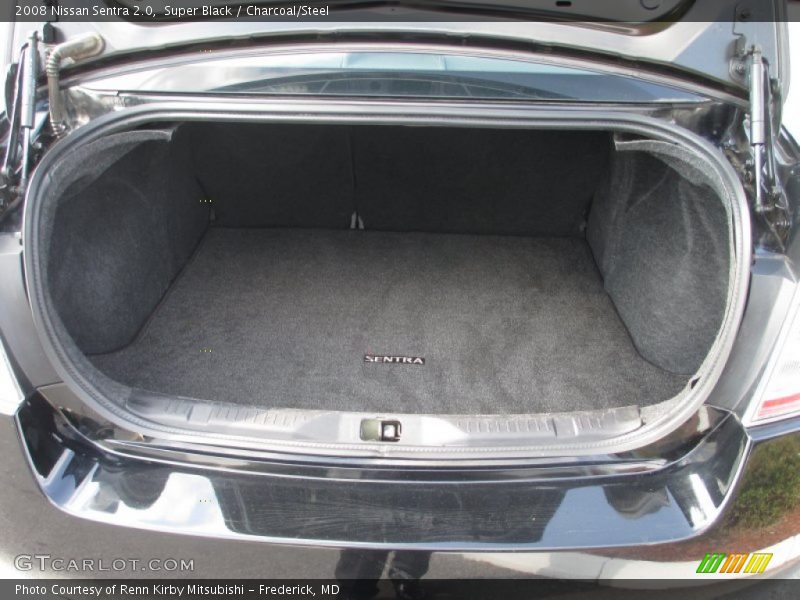 Super Black / Charcoal/Steel 2008 Nissan Sentra 2.0