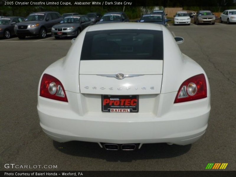 Alabaster White / Dark Slate Grey 2005 Chrysler Crossfire Limited Coupe