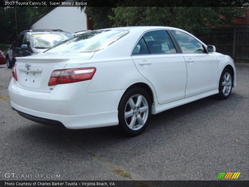 Super White / Bisque 2007 Toyota Camry SE