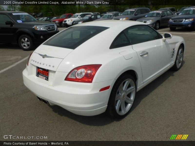 Alabaster White / Dark Slate Grey 2005 Chrysler Crossfire Limited Coupe